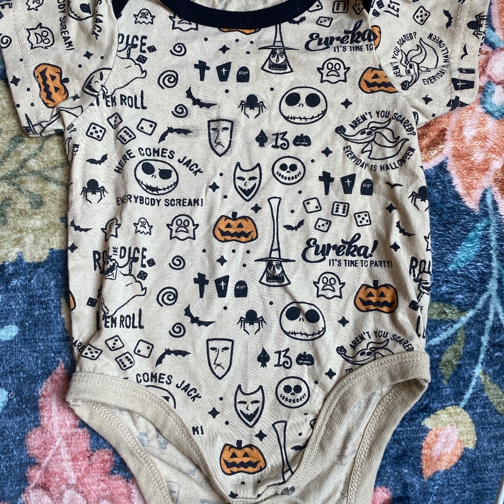 Nightmare before Christmas onesie